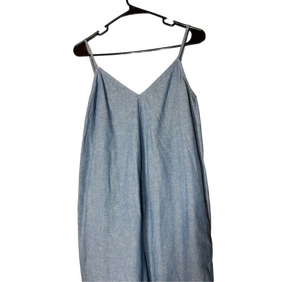 Hatch Chambray Blue Jumpsuit Size 0/S - Picture 2 of 14